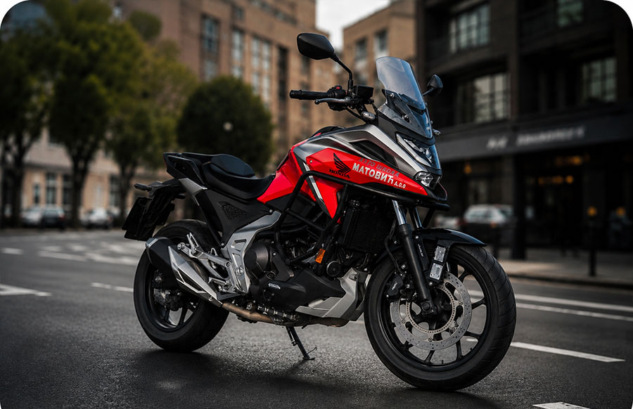Auto skola matovic A motor Honda Beograd Borca