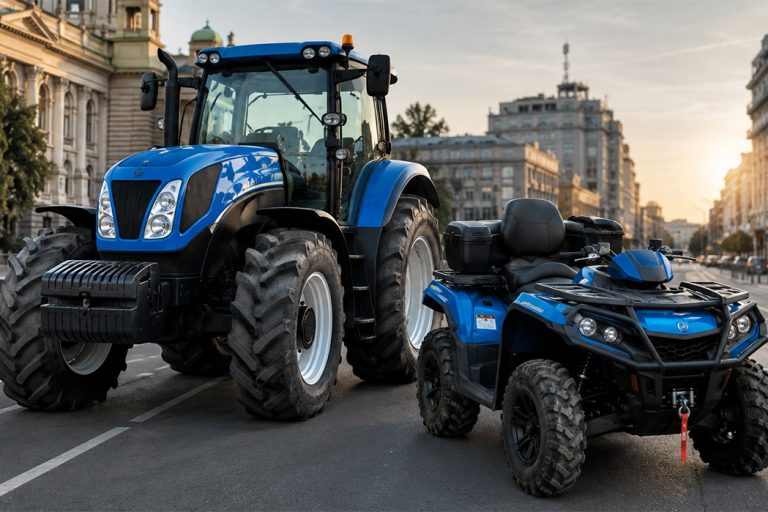 Polaganje za kvad i traktor